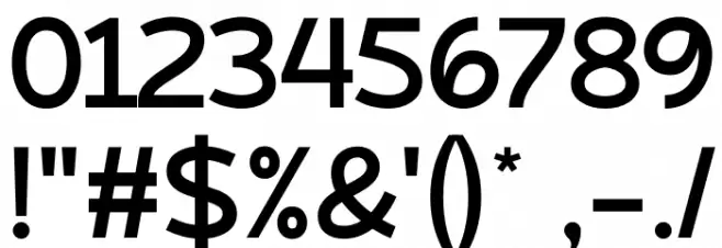 Atozimple Bold Font OTHER CHARS