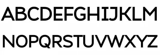 Atozimple Bold Schriftart Groß