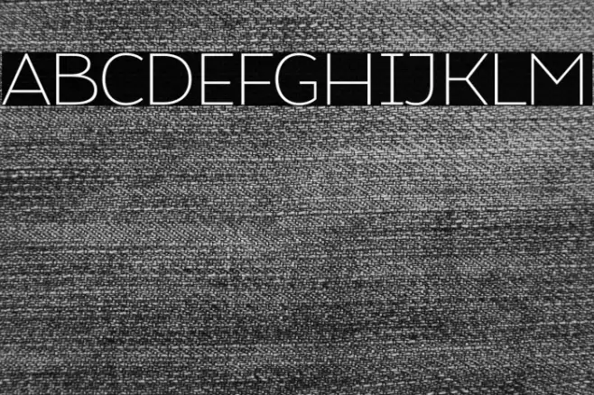 Atozimple ExtraLight Font examples