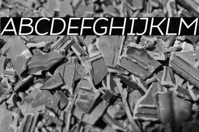 Atozimple Italic Font examples