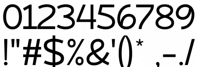 Atozimple Medium Font OTHER CHARS