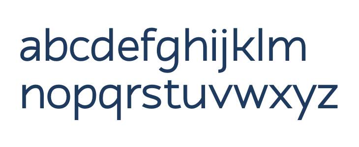 Atozimple Medium Lowercase