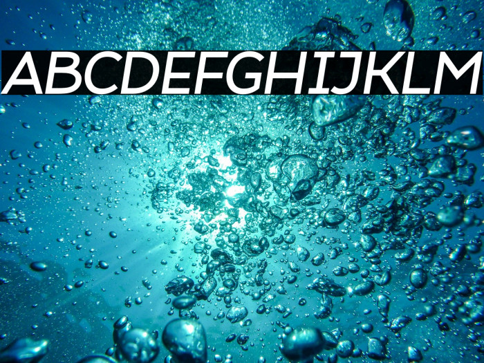 Atozimple SemiBold Italic Example 1