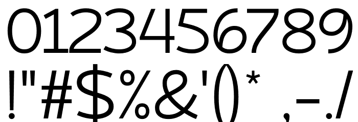 Atozimple Font Alte caractere