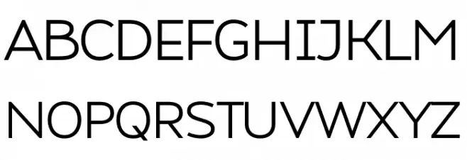 Atozimple Schriftart Groß