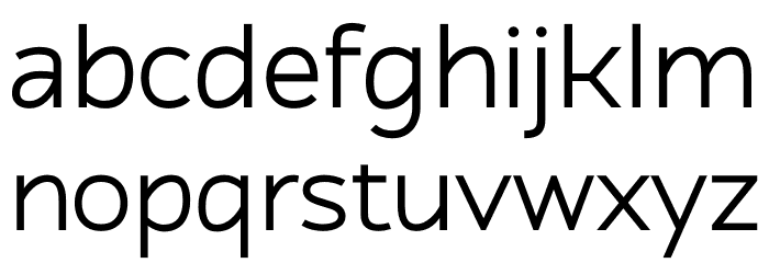 Atozimple Font Litere mici