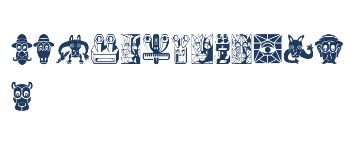 Atradimas Regular Lowercase