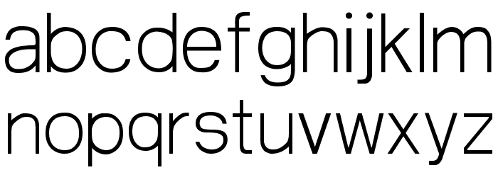 Atrian 1 Font LOWERCASE