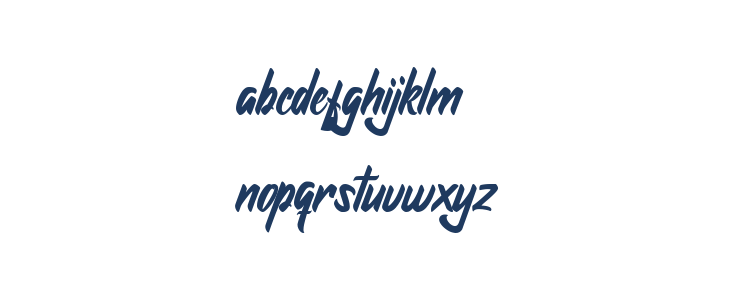 Atrusttacho Lowercase