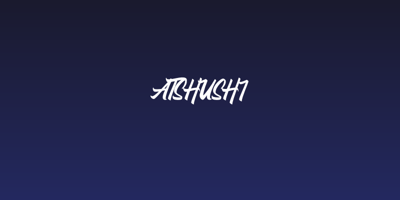 Atshushi Social Header