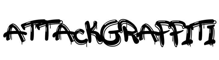Attack Graffiti  Frei Schriftart Herunterladen