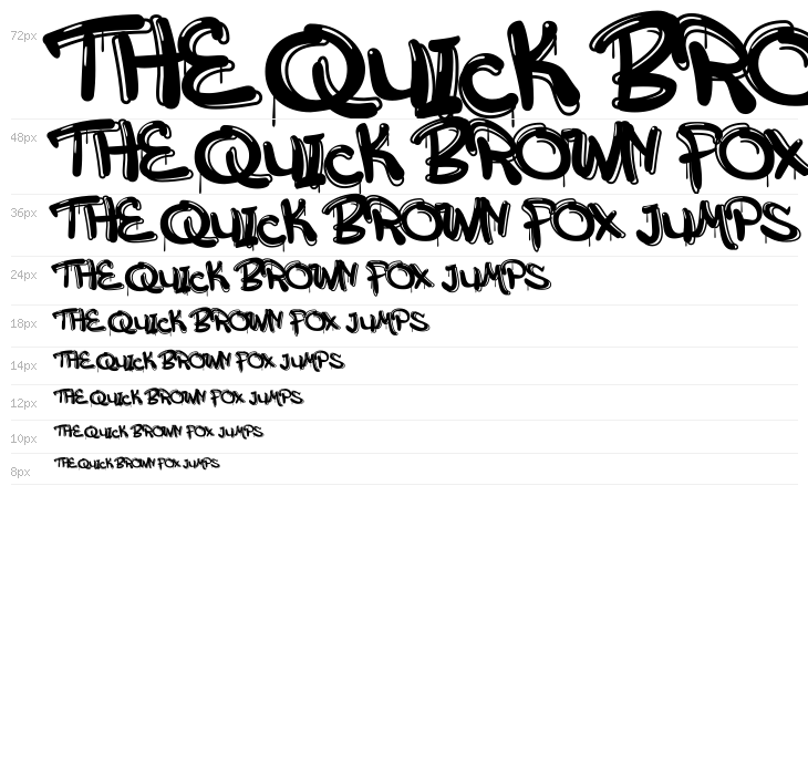 Attack Graffiti Waterfall