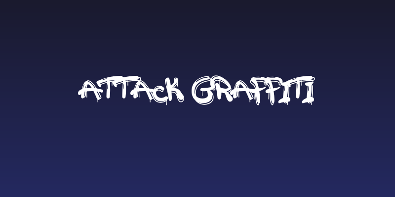 Attack Graffiti Social Header