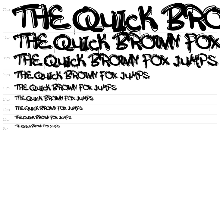 Attack Graffiti Waterfall