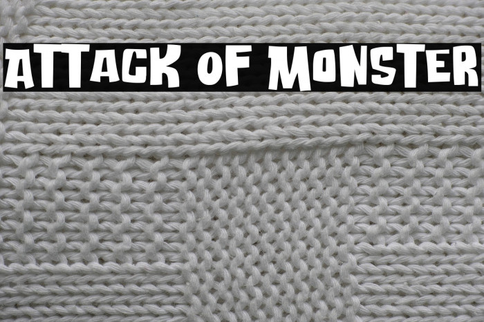 Attack Of Monster Example 3