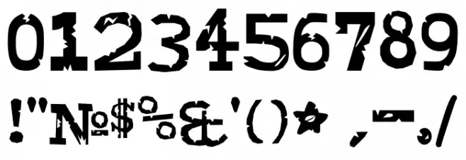 Attack on Courier Font OTHER CHARS