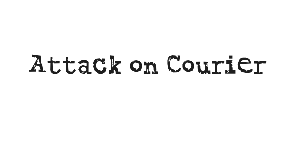 Attack on Courier Logo