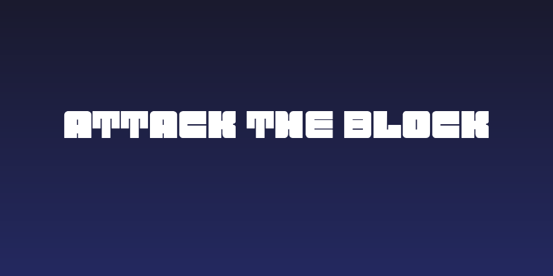 Attack the Block Social Header