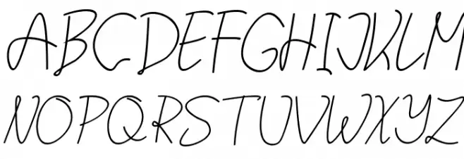Attasey Italic Font OTHER CHARS