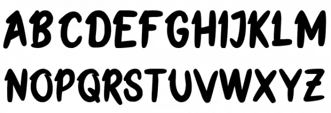 Attasiyap Шрифта ВЕРХНИЙ
