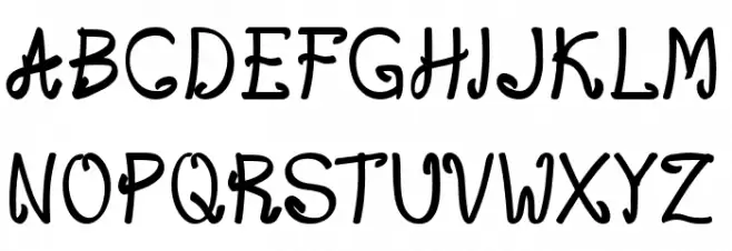 Attazack Schriftart Groß