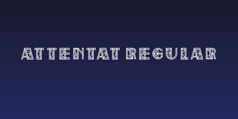Attentat Regular Social Header