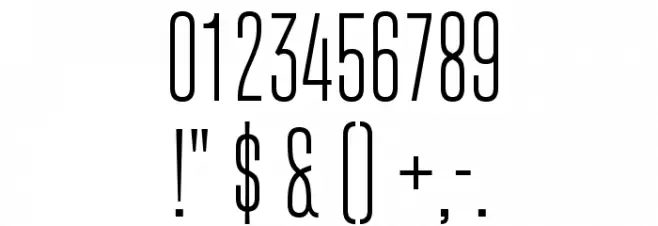 Attentica4F-UltraLight Caratteri ALTRI CARATTERI