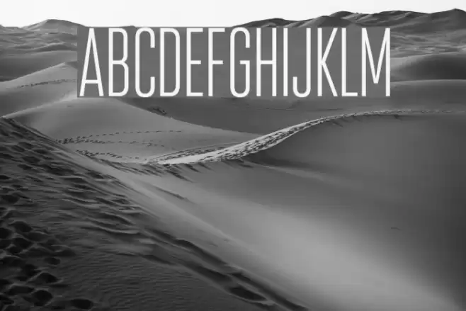 Attentica4F-UltraLight Caratteri examples