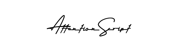 Attention Script  Free Fonts Download