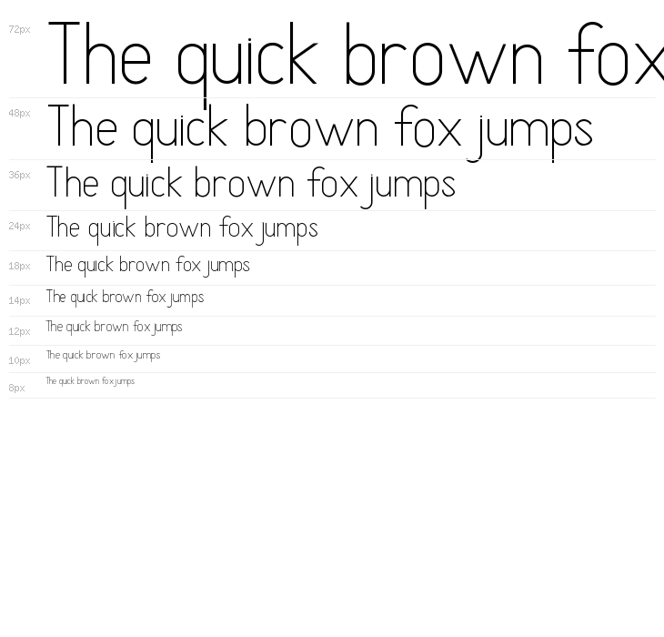 Atthia Demo Sanserif Waterfall