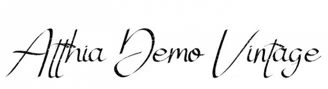 Atthia Demo Vintage  لخطوط تنزيل