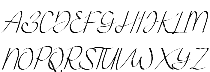 Atthia Demo Vintage Font OTHER CHARS