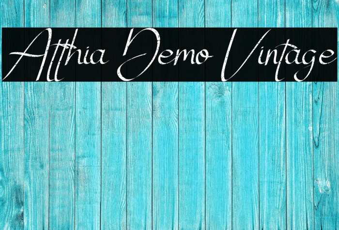 Atthia Demo Vintage Example 3