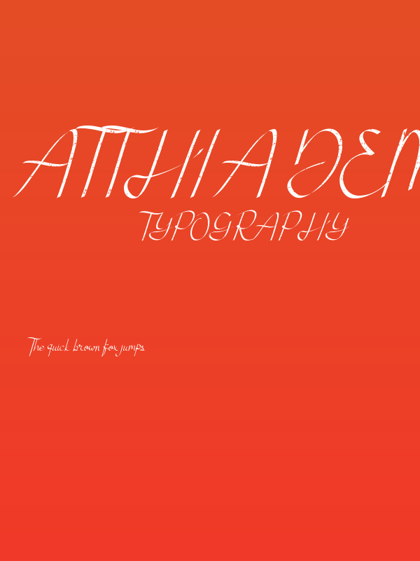 Atthia Demo Vintage Poster