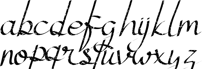 Atthia Demo Vintage Font LOWERCASE