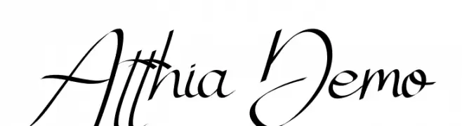 Atthia Demo  لخطوط تنزيل
