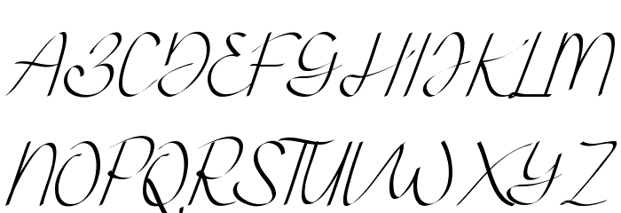 Atthia Demo Font OTHER CHARS