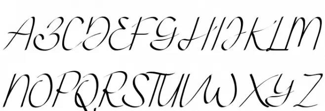 Atthia Demo Font Litere mari