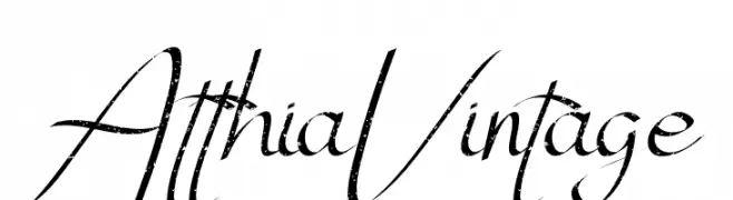 Atthia Vintage  font caratteri gratis