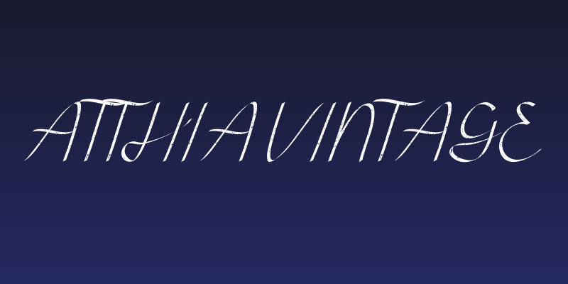 Atthia Vintage Social Header