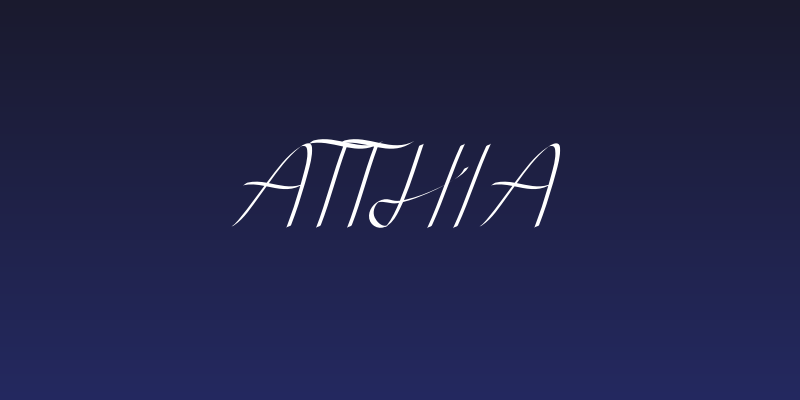 Atthia Social Header