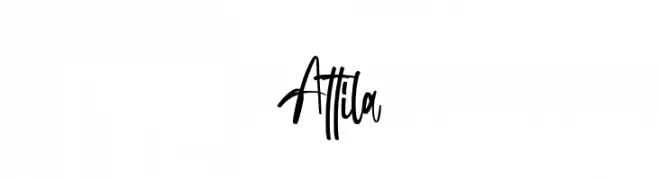 Attila  font caratteri gratis