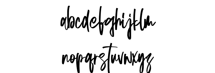 Attila Font LOWERCASE