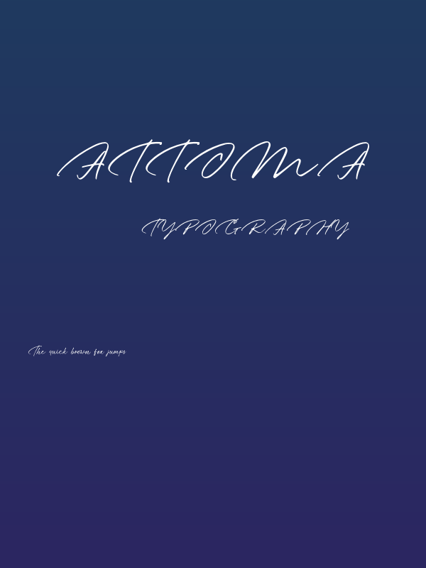 Attoma Poster