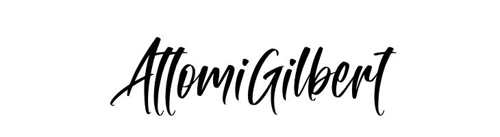 AttomiGilbert  font caratteri gratis