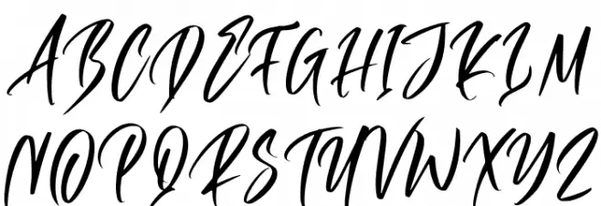 AttomiGilbert Font Litere mari