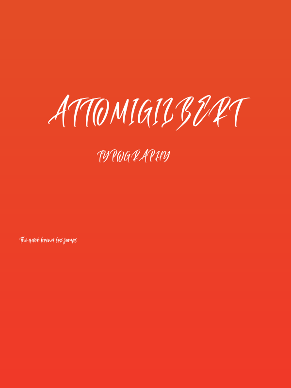 AttomiGilbert Poster