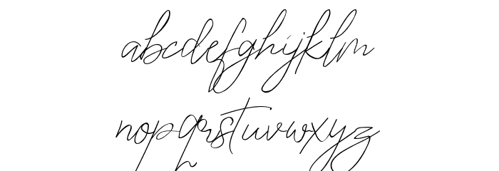 Attourney Font LOWERCASE
