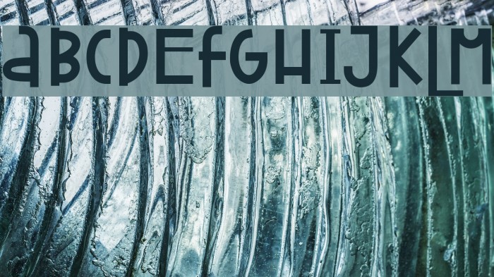 Attracted Monday Font examples