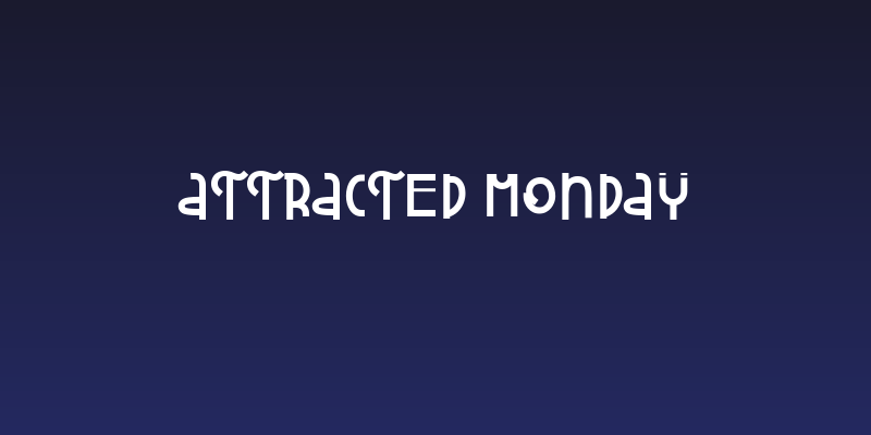 Attracted Monday Social Header